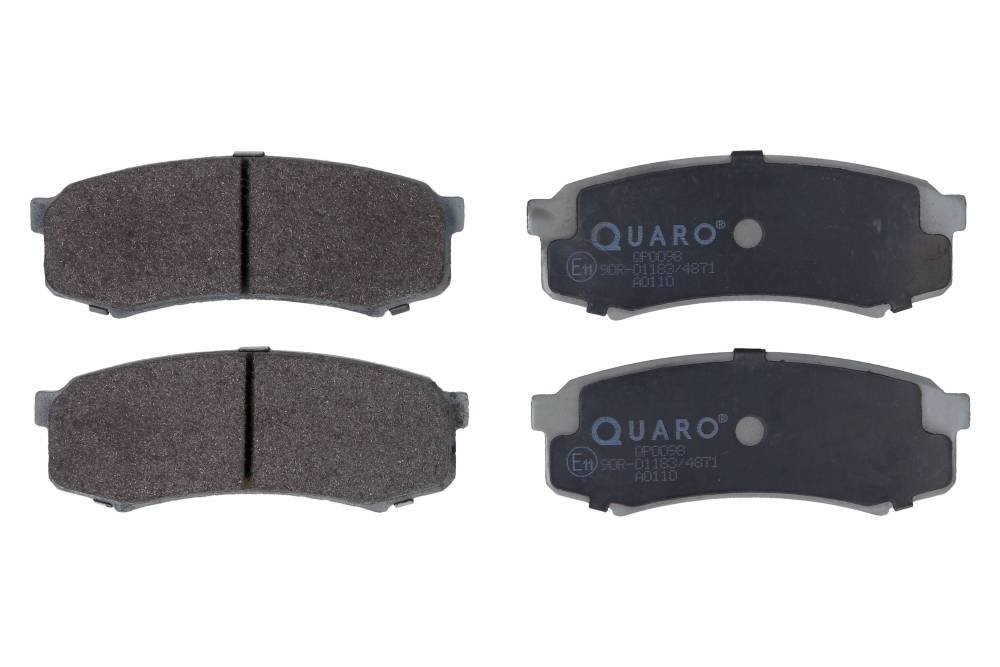 QUARO QP0098 — Zestaw klocków hamulcowych, hamulce tarczowe