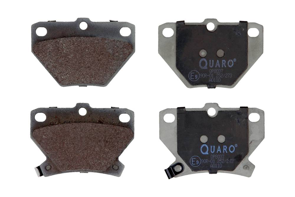 QUARO QP8037 — Zestaw klocków hamulcowych, hamulce tarczowe
