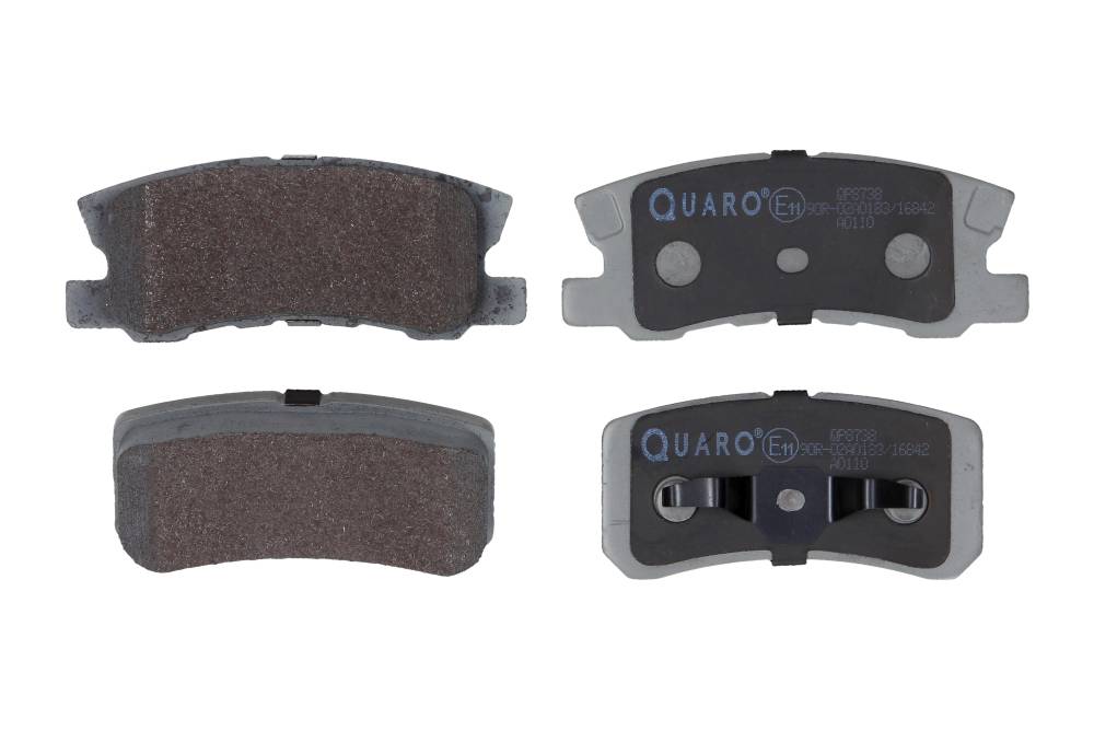 QUARO QP8738 — Zestaw klocków hamulcowych, hamulce tarczowe