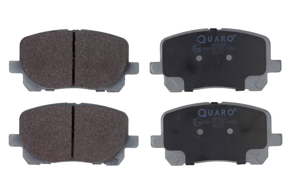 QUARO QP4366 — Zestaw klocków hamulcowych, hamulce tarczowe