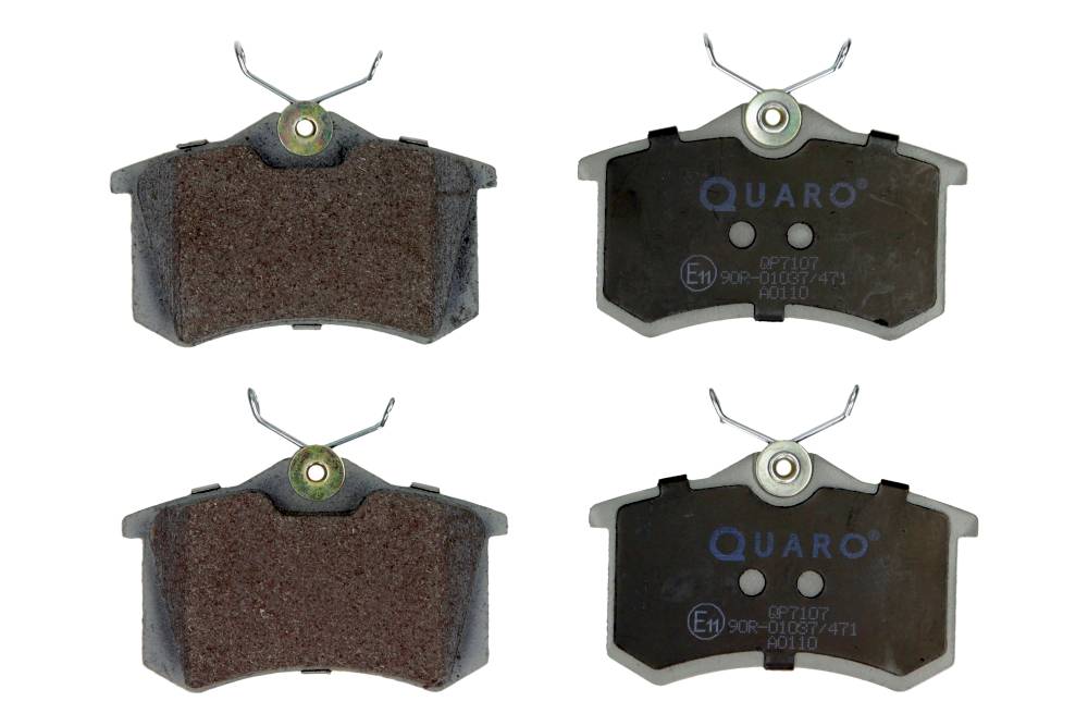 QUARO QP7107 — Zestaw klocków hamulcowych, hamulce tarczowe