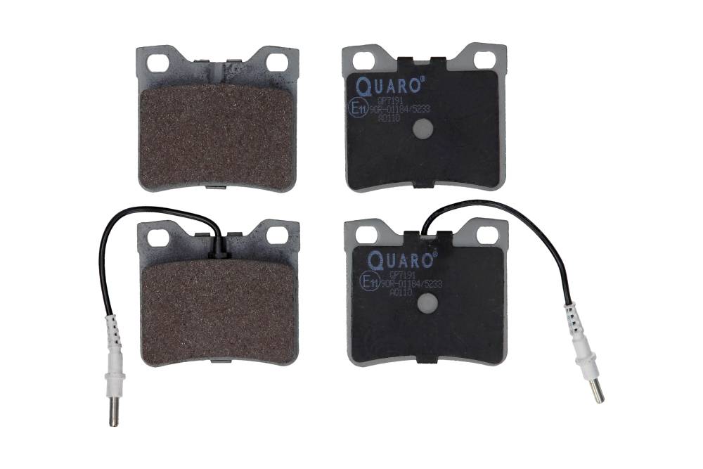 QUARO QP7191 — Zestaw klocków hamulcowych, hamulce tarczowe