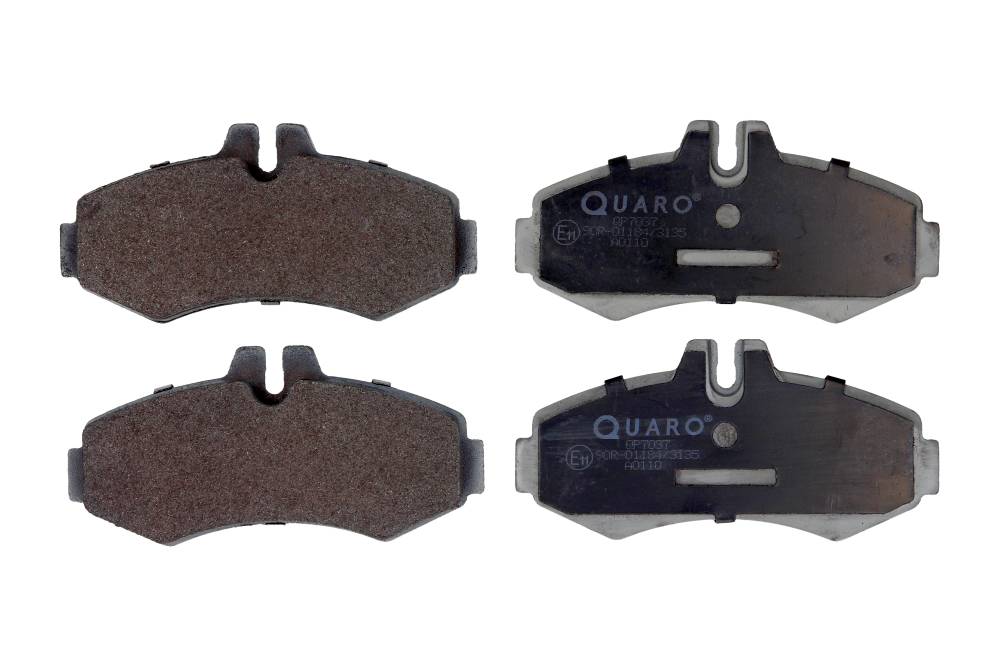 QUARO QP7037 — Zestaw klocków hamulcowych, hamulce tarczowe