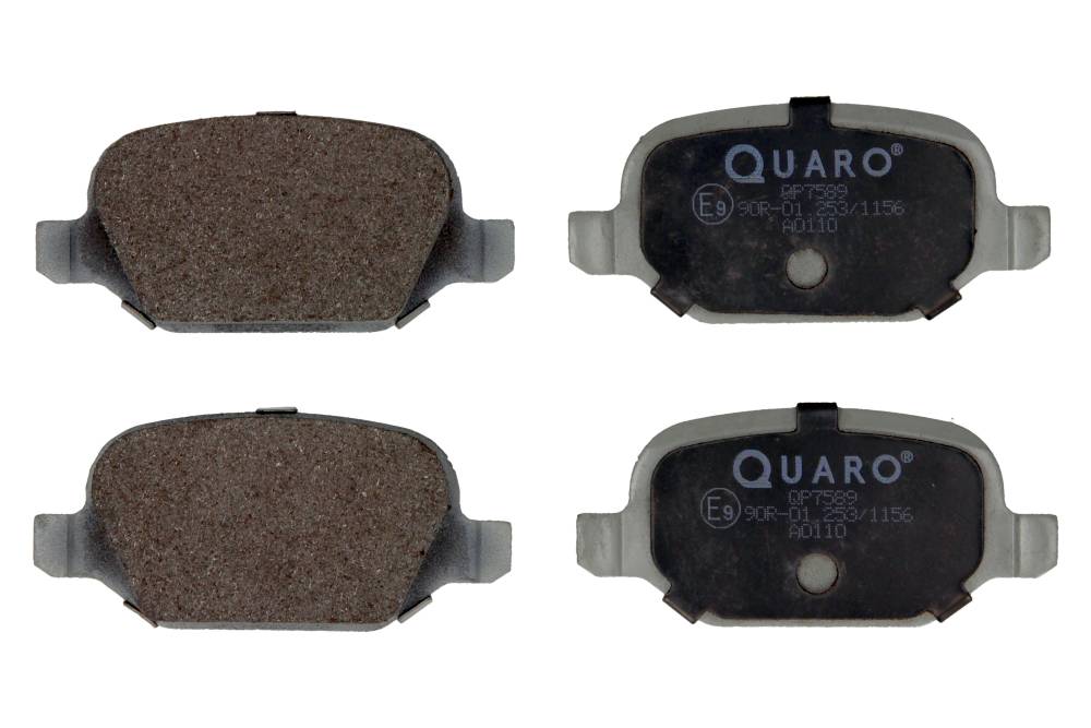 QUARO QP7589 — Zestaw klocków hamulcowych, hamulce tarczowe