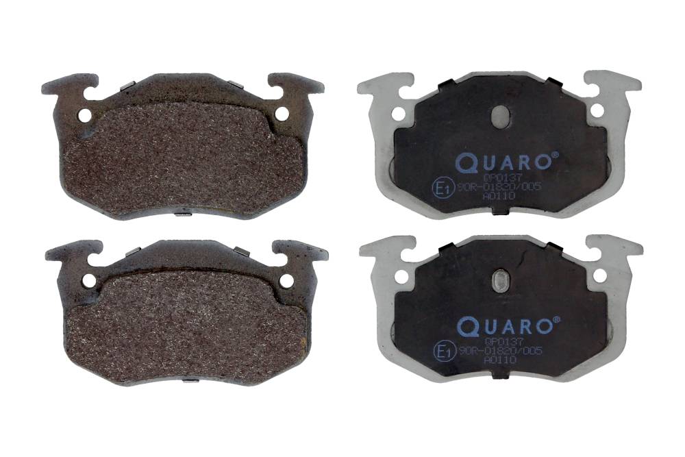 QUARO QP0137 — Zestaw klocków hamulcowych, hamulce tarczowe
