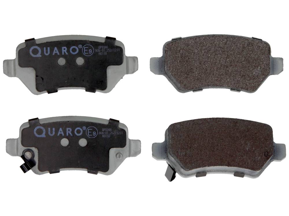QUARO QP8346 — Zestaw klocków hamulcowych, hamulce tarczowe