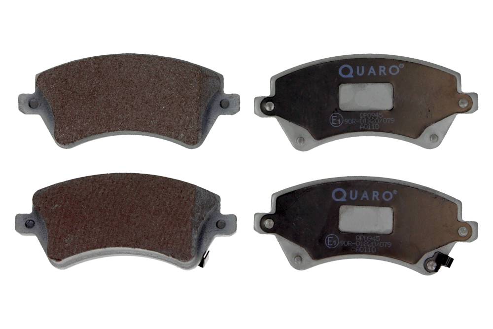 QUARO QP0945 — Zestaw klocków hamulcowych, hamulce tarczowe