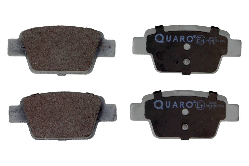 QUARO QP3025 — Zestaw klocków hamulcowych, hamulce tarczowe