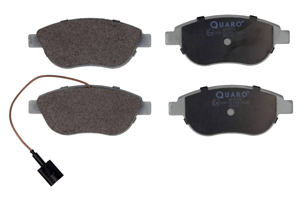 QUARO QP3774 — Zestaw klocków hamulcowych, hamulce tarczowe