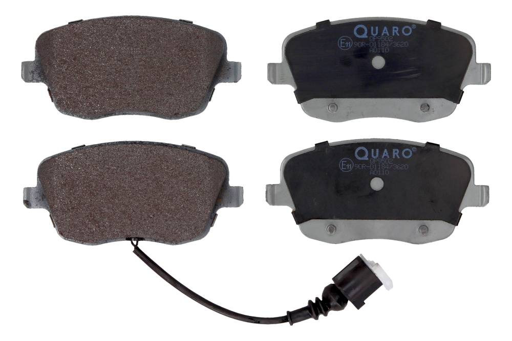 QUARO QP9502 — Zestaw klocków hamulcowych, hamulce tarczowe
