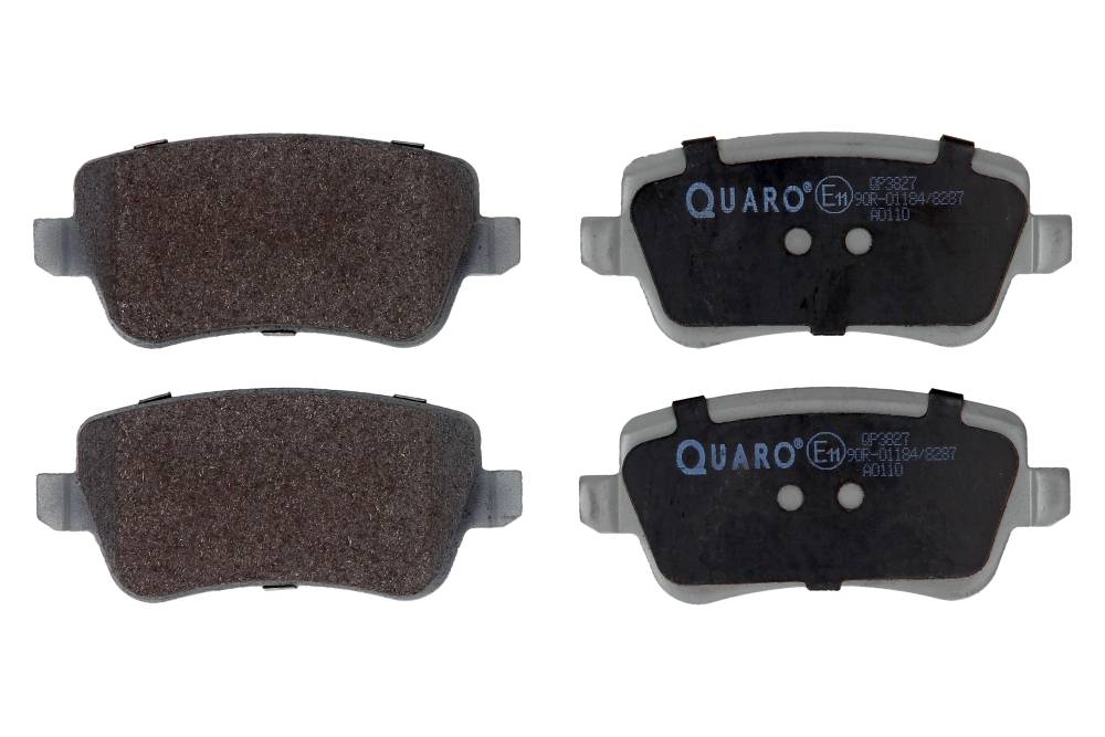 QUARO QP3827 — Zestaw klocków hamulcowych, hamulce tarczowe