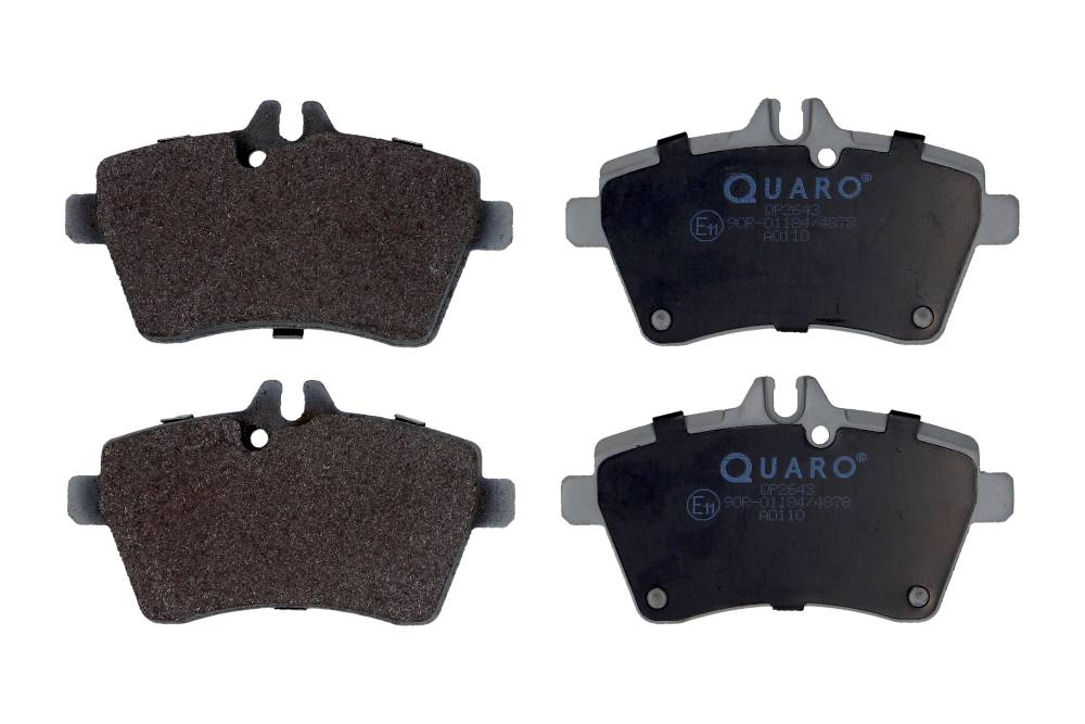 QUARO QP2643 — Zestaw klocków hamulcowych, hamulce tarczowe