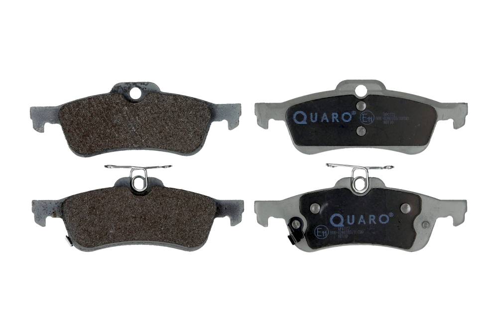 QUARO QP6172 — Zestaw klocków hamulcowych, hamulce tarczowe