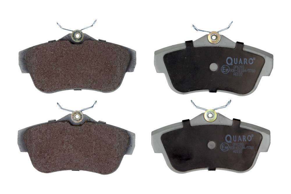 QUARO QP6393 — Zestaw klocków hamulcowych, hamulce tarczowe