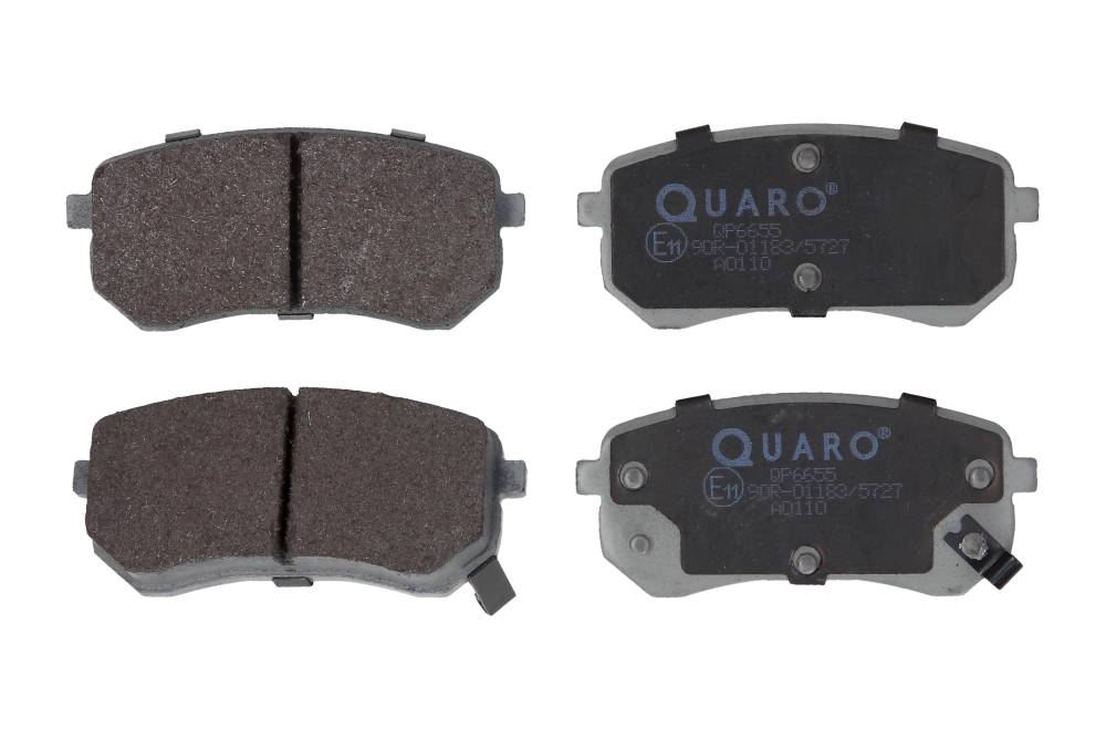 QUARO QP6655 — Zestaw klocków hamulcowych, hamulce tarczowe