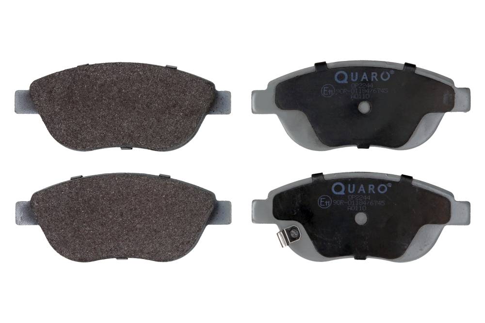 QUARO QP2244 — Zestaw klocków hamulcowych, hamulce tarczowe