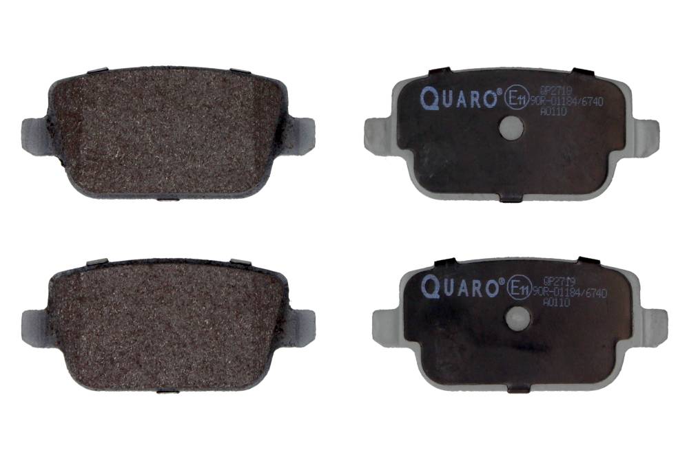 QUARO QP2719 — Zestaw klocków hamulcowych, hamulce tarczowe