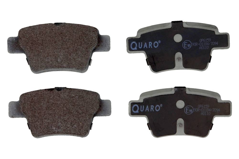 QUARO QP6159 — Zestaw klocków hamulcowych, hamulce tarczowe