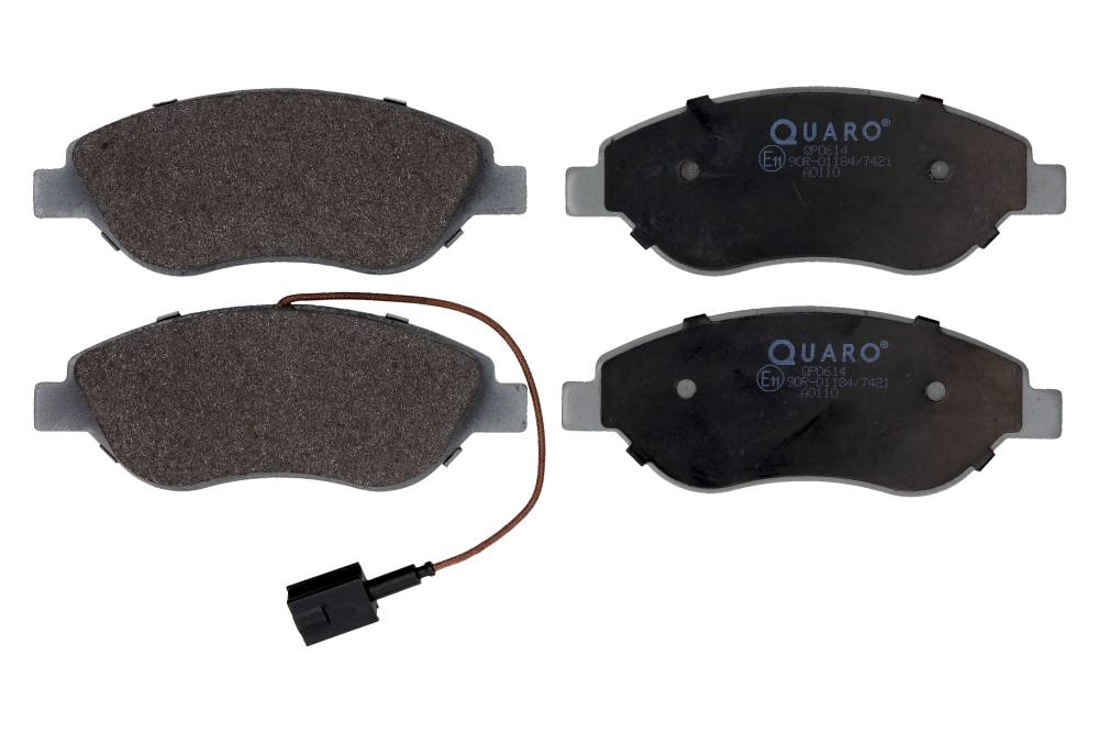 QUARO QP0614 — Zestaw klocków hamulcowych, hamulce tarczowe