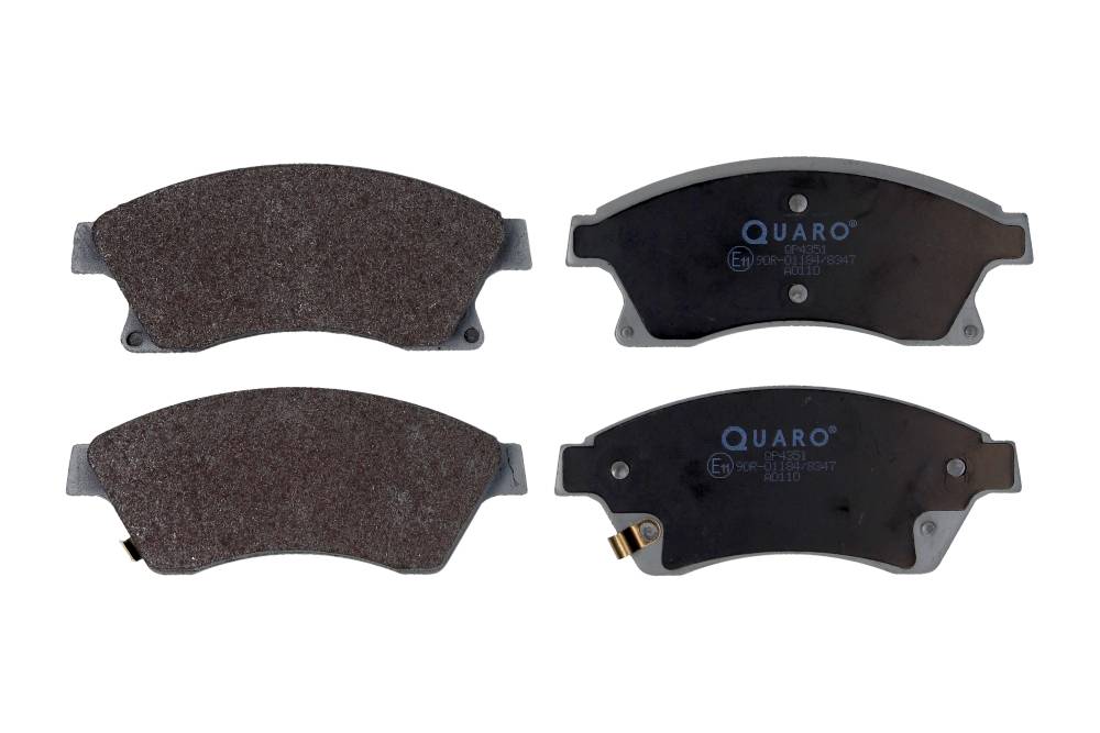 QUARO QP4351 — Zestaw klocków hamulcowych, hamulce tarczowe