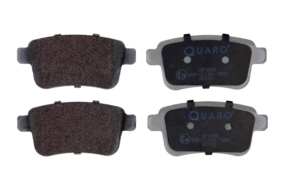 QUARO QP3458 — Zestaw klocków hamulcowych, hamulce tarczowe