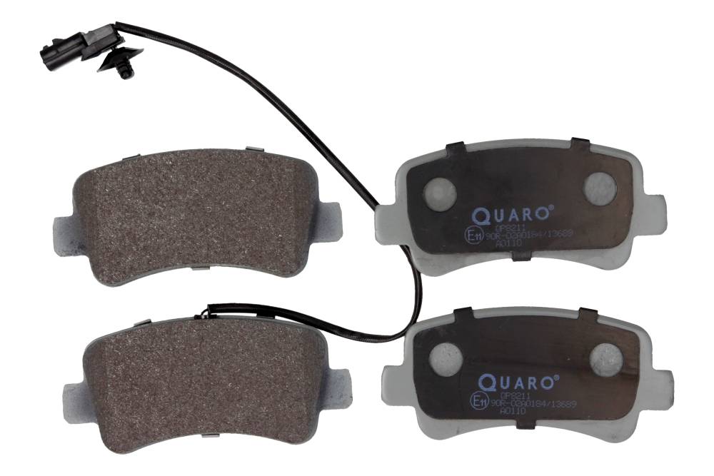 QUARO QP8211 — Zestaw klocków hamulcowych, hamulce tarczowe