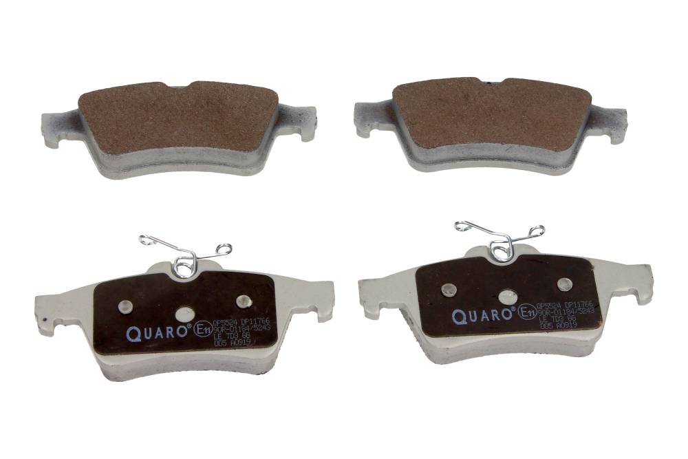 QUARO QP5524 — Zestaw klocków hamulcowych, hamulce tarczowe