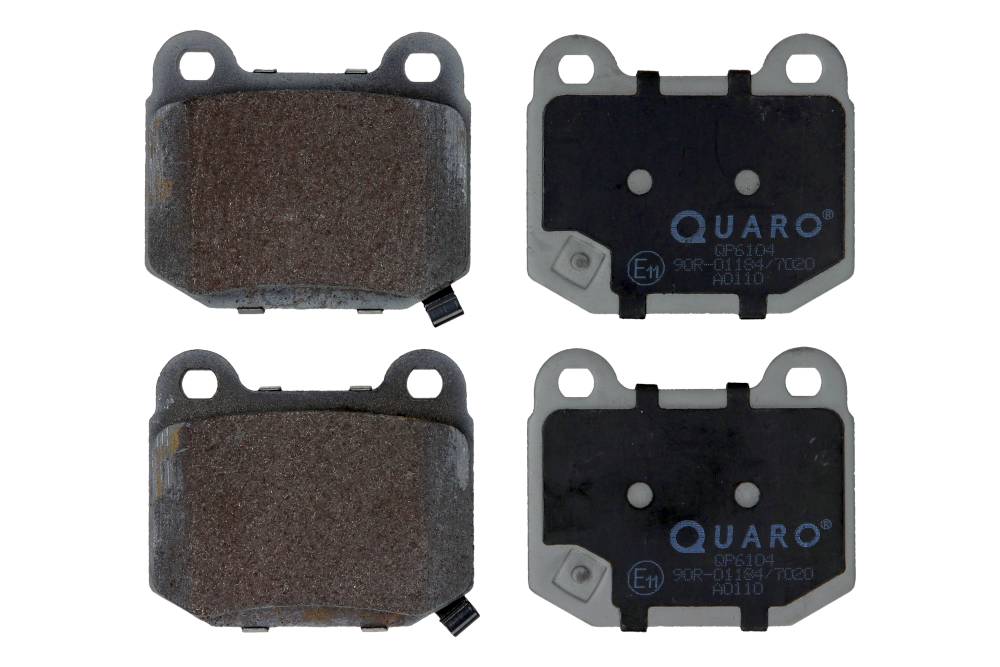 QUARO QP6104 — Zestaw klocków hamulcowych, hamulce tarczowe