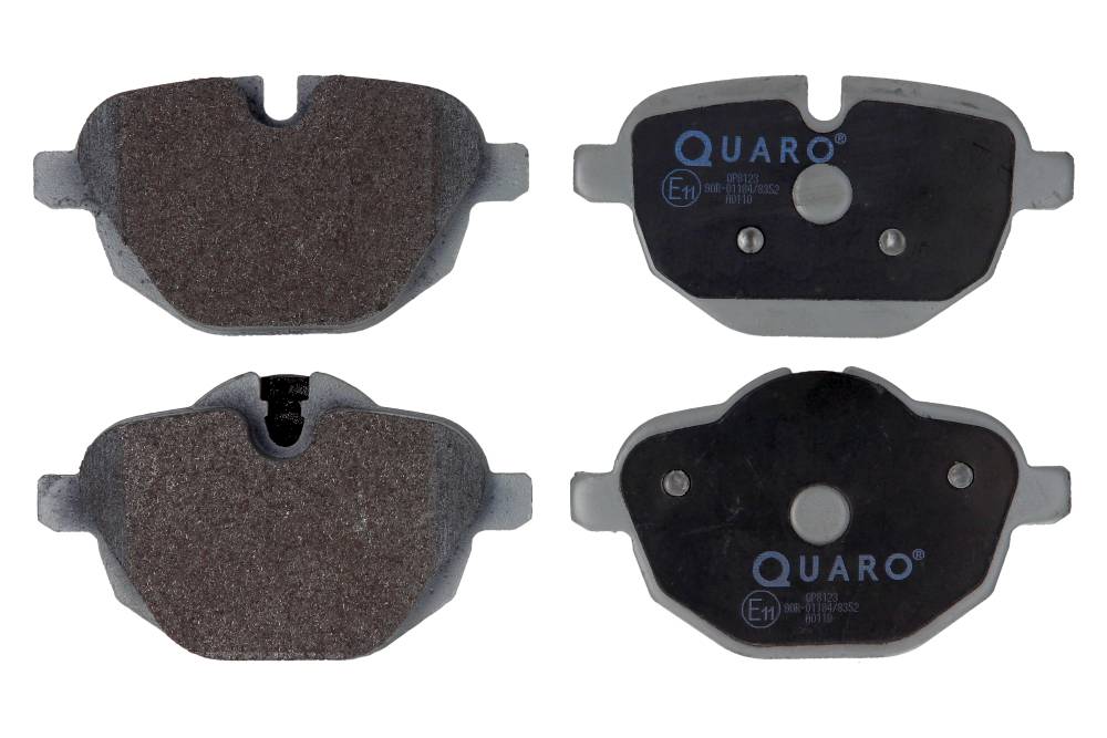 QUARO QP8123 — Zestaw klocków hamulcowych, hamulce tarczowe