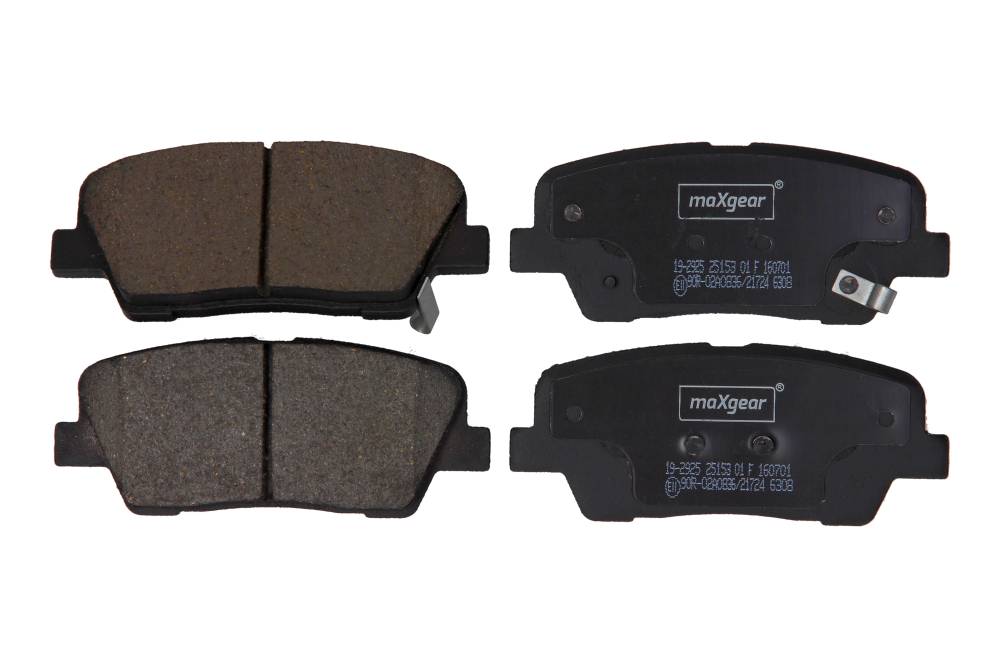 Maxgear 19-2925 — Zestaw klocków hamulcowych, hamulce tarczowe