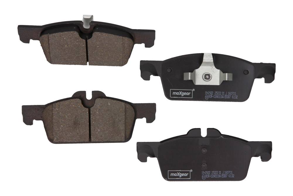 Maxgear 19-2922 — Zestaw klocków hamulcowych, hamulce tarczowe