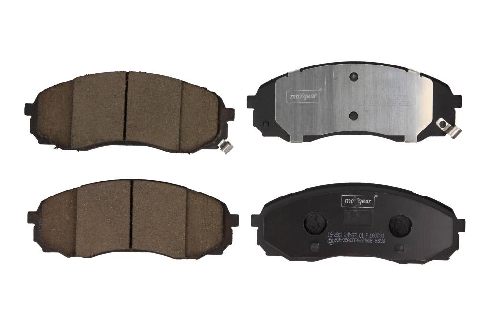 Maxgear 19-2901 — Zestaw klocków hamulcowych, hamulce tarczowe