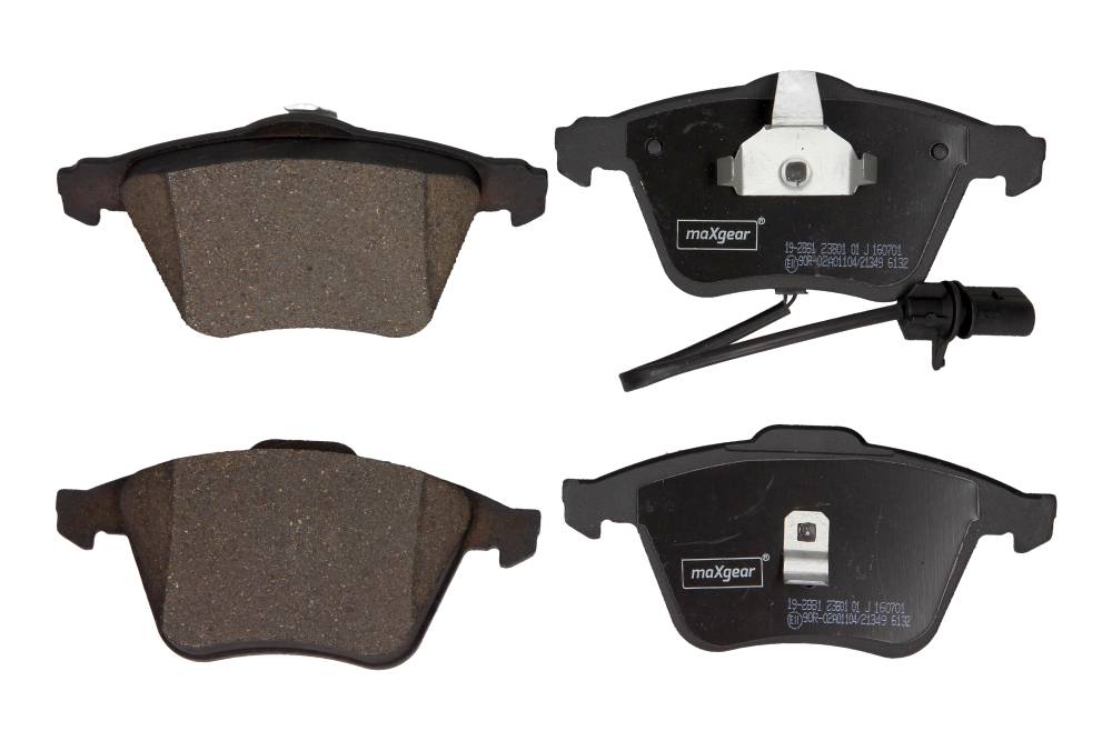 Maxgear 19-2881 — Zestaw klocków hamulcowych, hamulce tarczowe