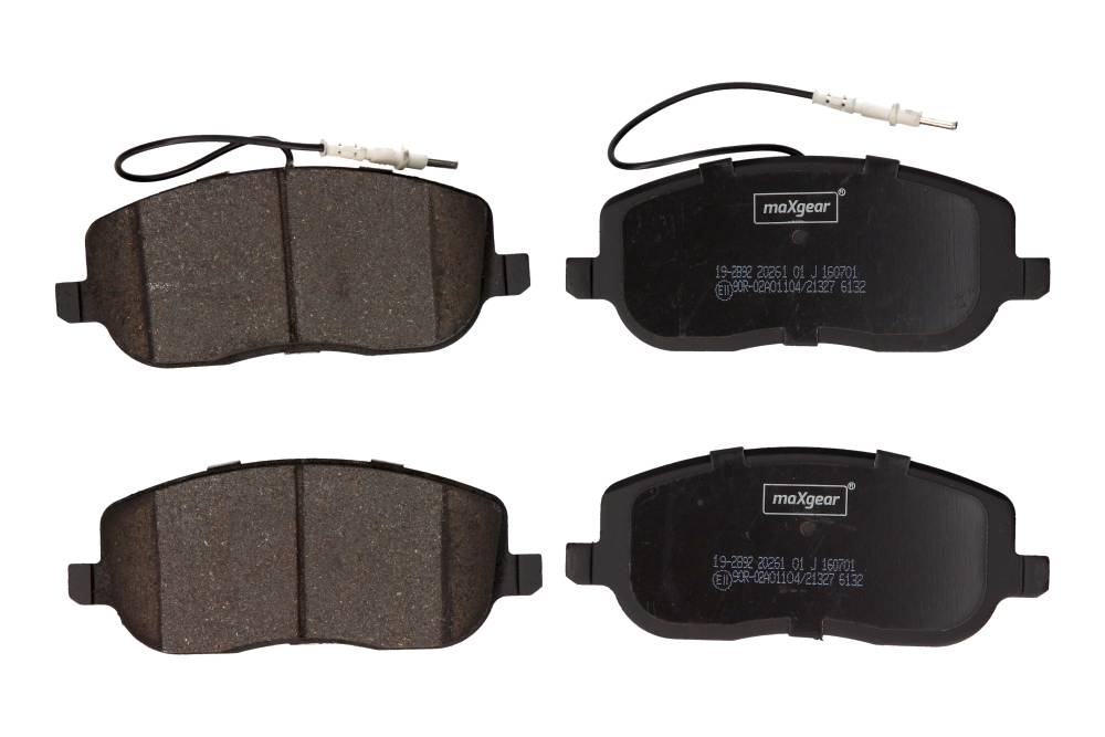 Maxgear 19-2892 — Zestaw klocków hamulcowych, hamulce tarczowe
