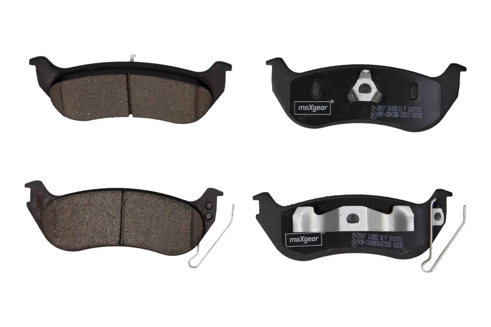 Maxgear 19-2897 — Zestaw klocków hamulcowych, hamulce tarczowe