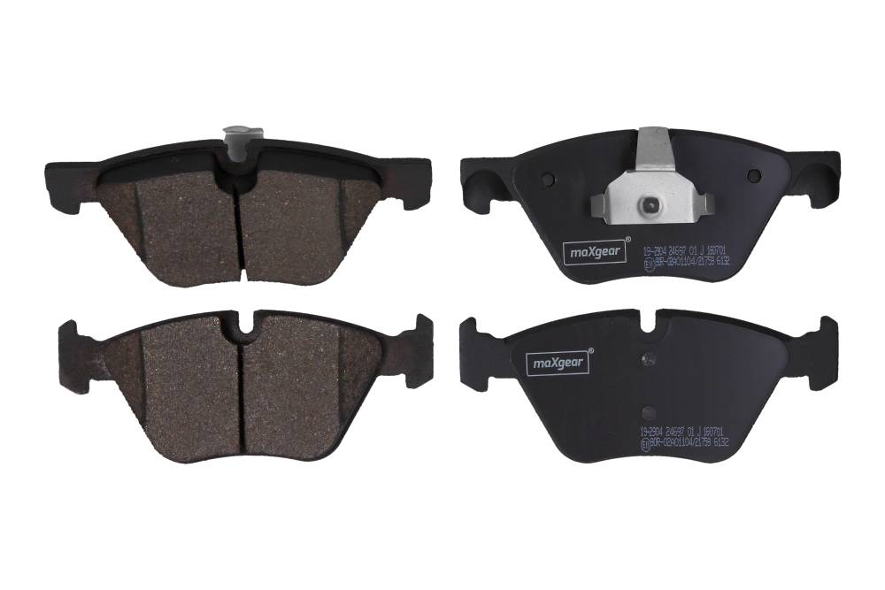 Maxgear 19-2904 — Zestaw klocków hamulcowych, hamulce tarczowe