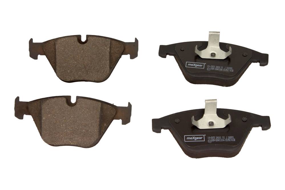 Maxgear 19-2872 — Zestaw klocków hamulcowych, hamulce tarczowe