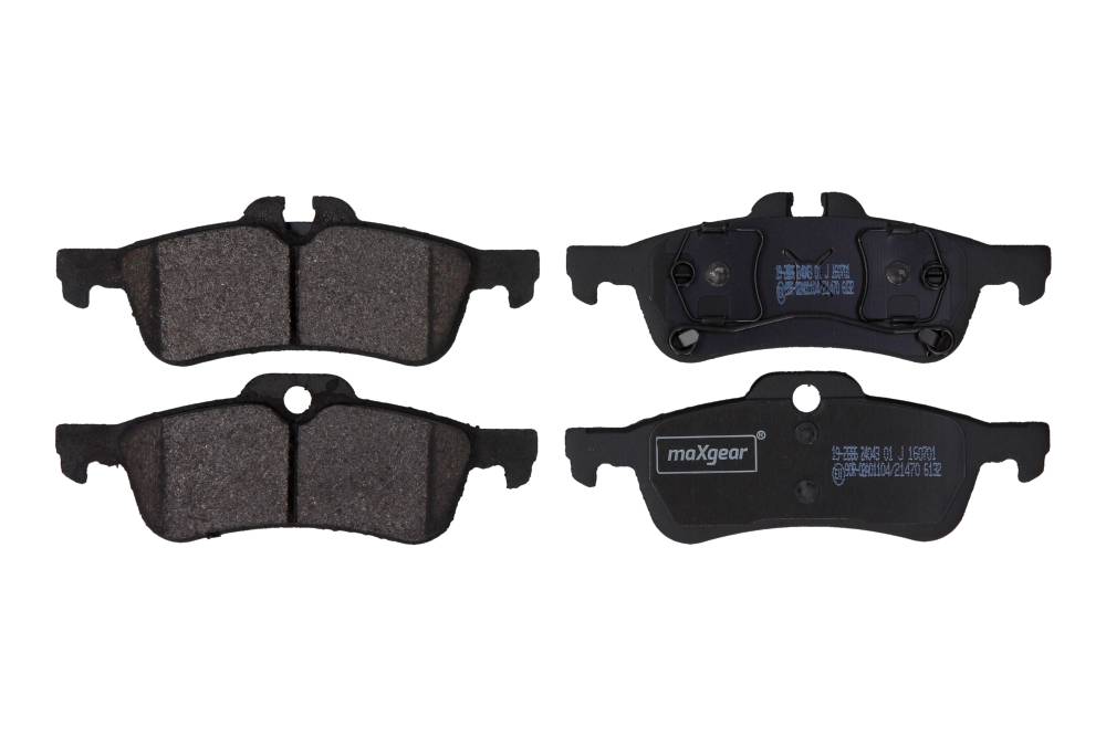 Maxgear 19-2886 — Zestaw klocków hamulcowych, hamulce tarczowe