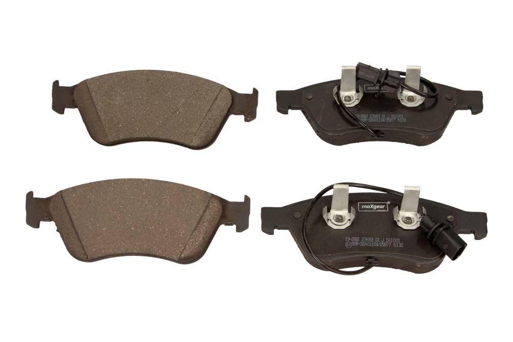 Maxgear 19-2882 — Zestaw klocków hamulcowych, hamulce tarczowe