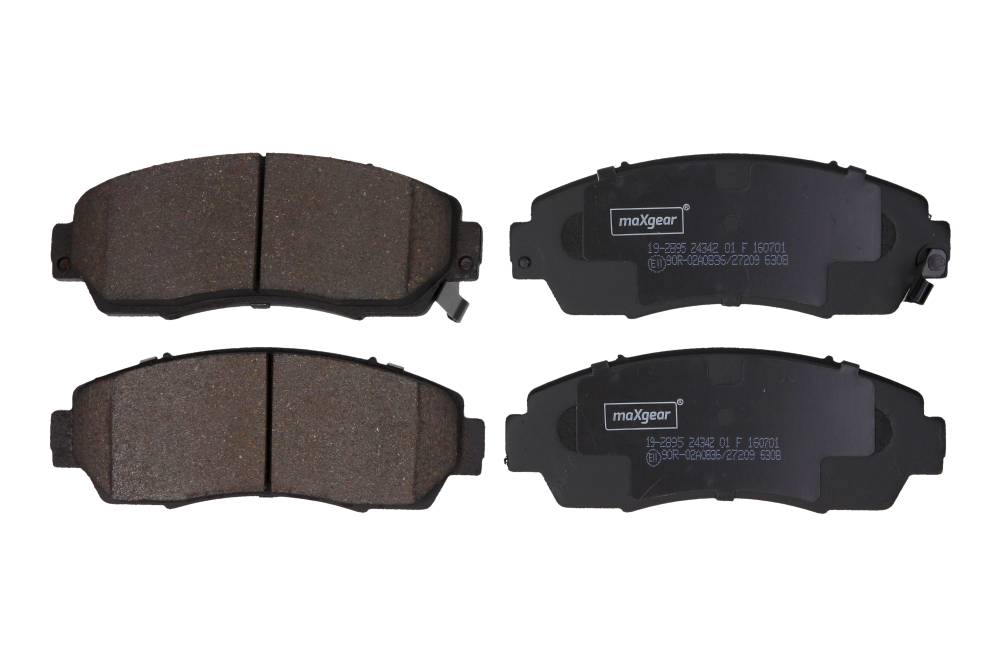 Maxgear 19-2895 — Zestaw klocków hamulcowych, hamulce tarczowe