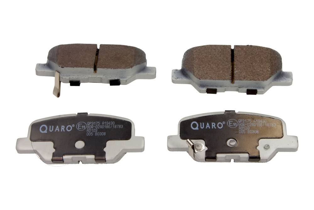 QUARO QP3175 — Zestaw klocków hamulcowych, hamulce tarczowe