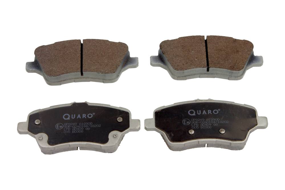 QUARO QP8249 — Zestaw klocków hamulcowych, hamulce tarczowe