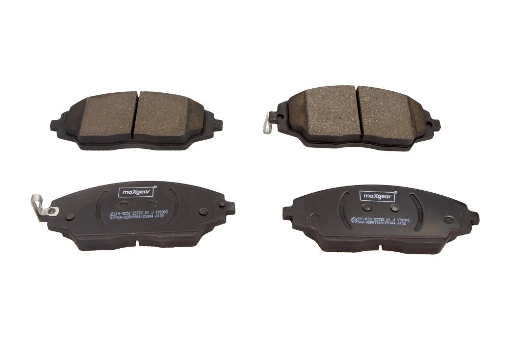 Maxgear 19-3053 — Zestaw klocków hamulcowych, hamulce tarczowe