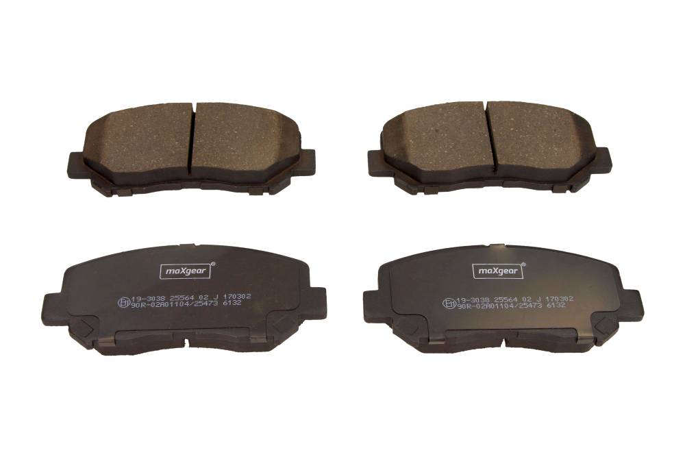 Maxgear 19-3038 — Zestaw klocków hamulcowych, hamulce tarczowe