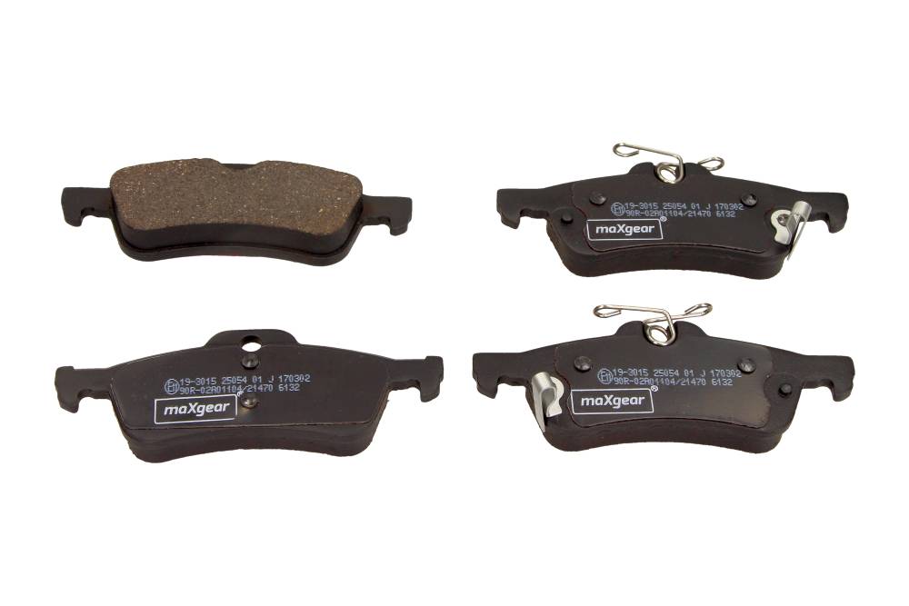 Maxgear 19-3015 — Zestaw klocków hamulcowych, hamulce tarczowe