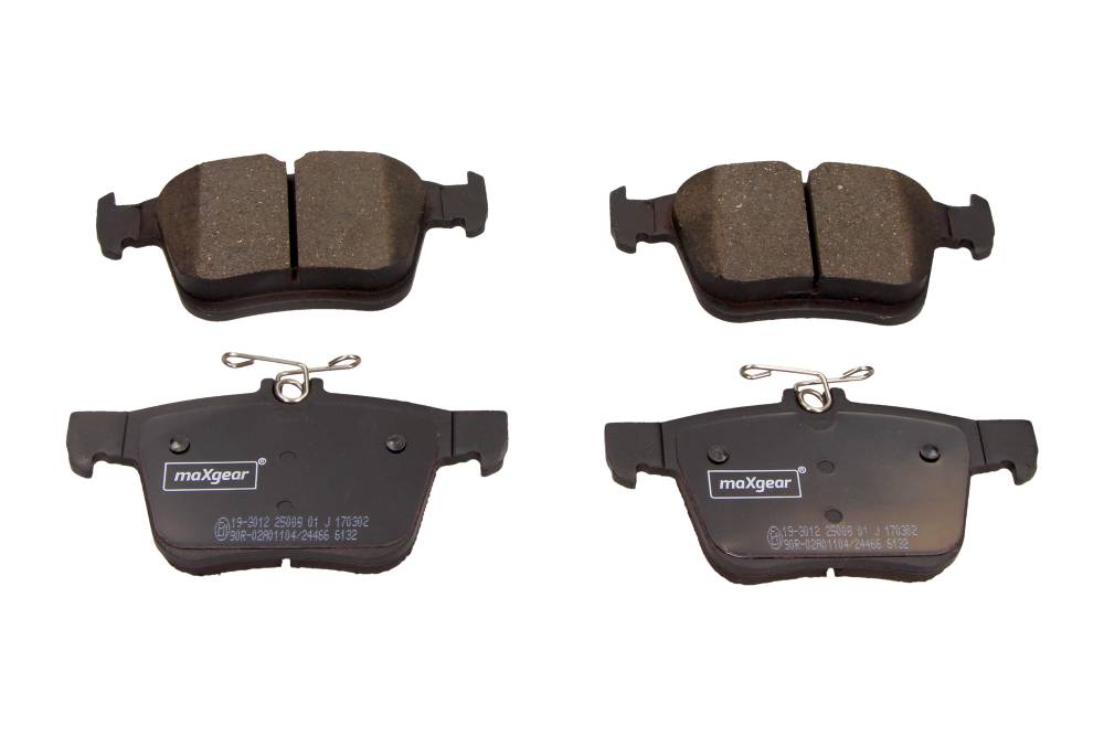 Maxgear 19-3012 — Zestaw klocków hamulcowych, hamulce tarczowe