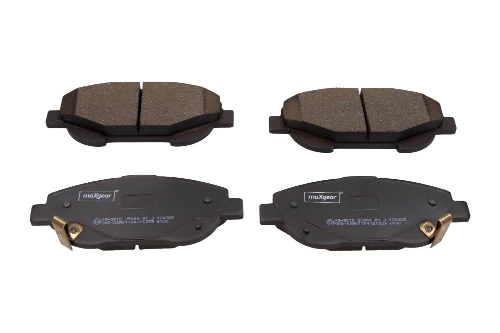 Maxgear 19-3010 — Zestaw klocków hamulcowych, hamulce tarczowe