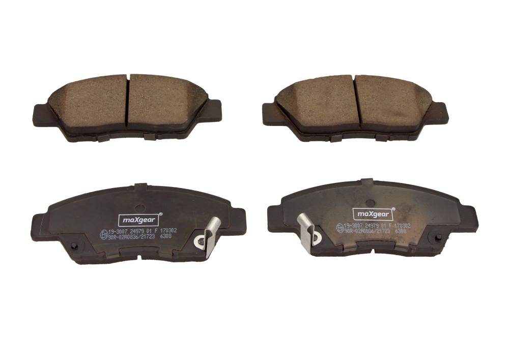 Maxgear 19-3007 — Zestaw klocków hamulcowych, hamulce tarczowe