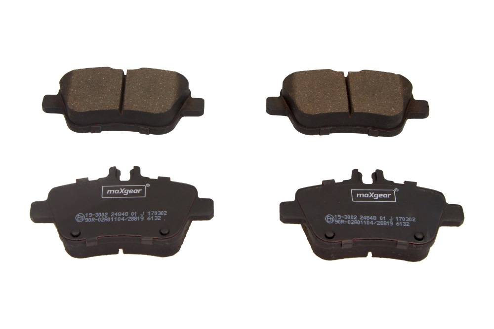 Maxgear 19-3002 — Zestaw klocków hamulcowych, hamulce tarczowe