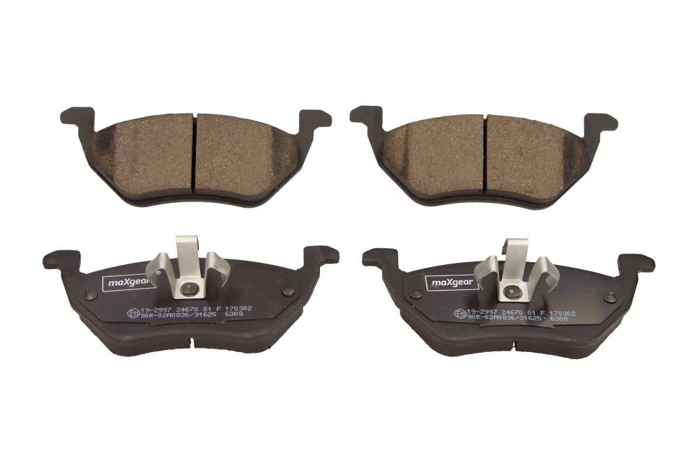 Maxgear 19-2997 — Zestaw klocków hamulcowych, hamulce tarczowe